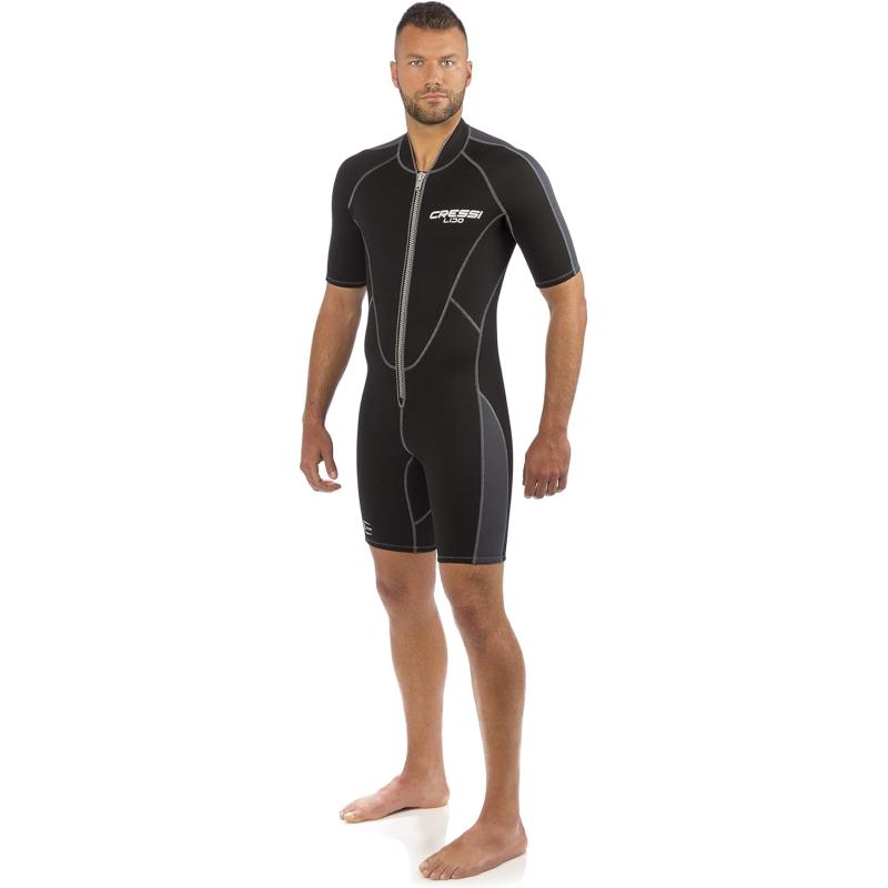 Cressi Mens Full Front Zip Wetsuit For Swimming Snorkeling Scuba