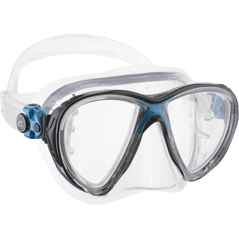 Cressi Scuba Diving Masks with Inclined Tear Drop Lenses for More ...