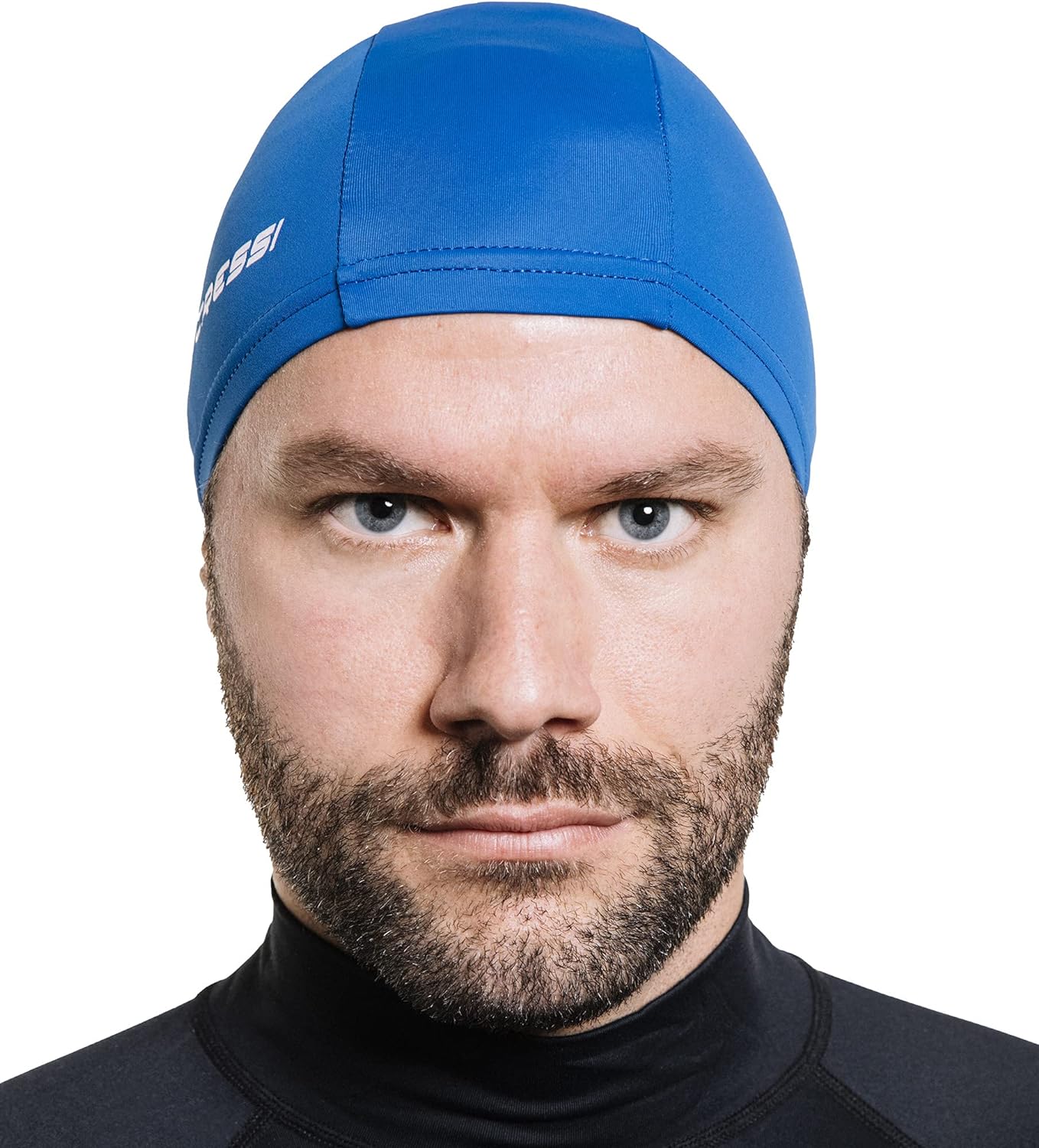 Cressi Cressi Super Stretch Swim Cap(Blue) - Cressi