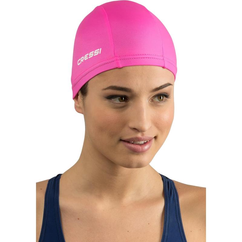 Cressi Cressi Super Stretch Swim Cap(Pink) - Cressi