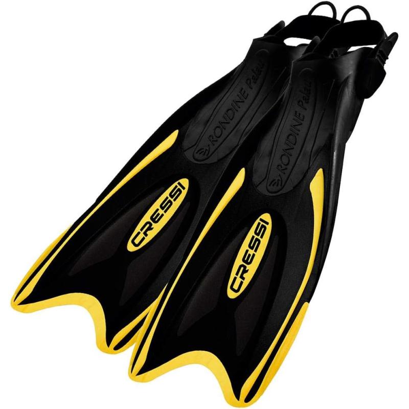 Cressi Snorkeling Adjustable Fins for All Family – Long Blade Versatile ...