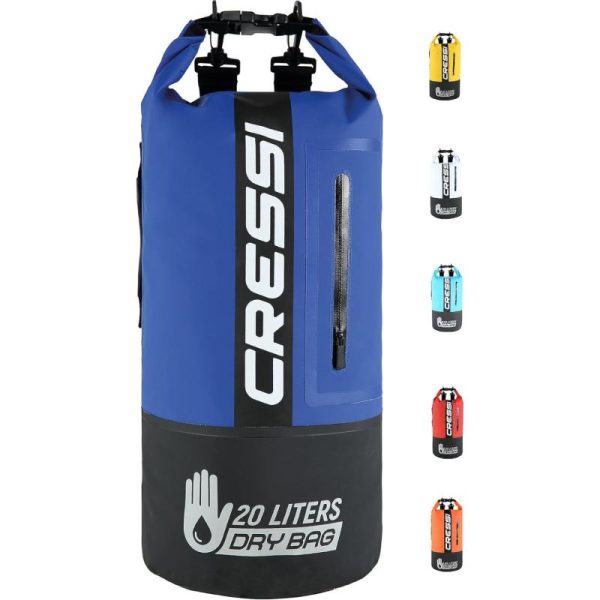 Premium Dry Bag(Black/Blue) - Cressi