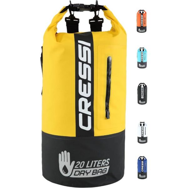 Premium Dry Bag(Black/Yellow) - Cressi