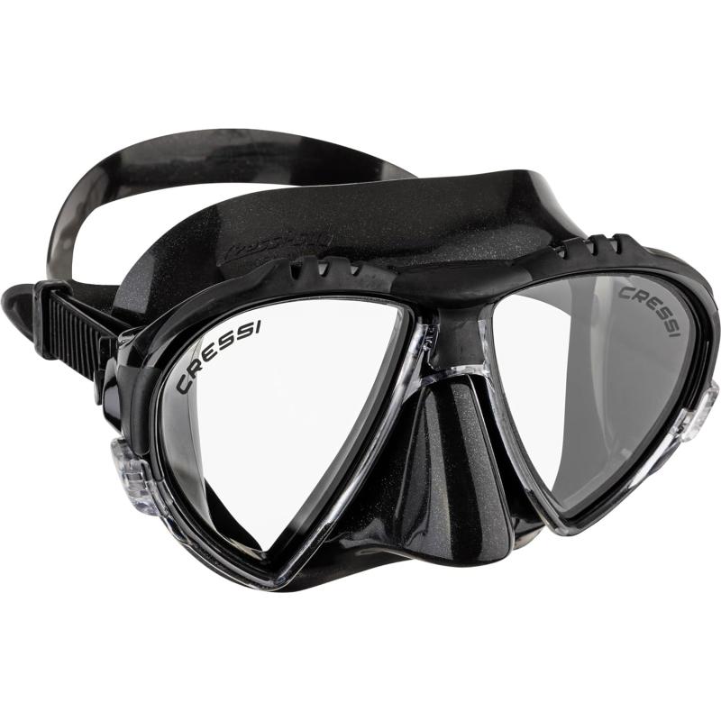 Cressi Matrix Adult Scuba Diving, Snorkeling, and Freediving Masks ...