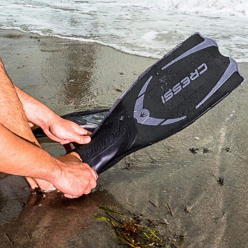 Adult Snorkeling Full Foot Pocket Fins Made with Advanced Technology ...