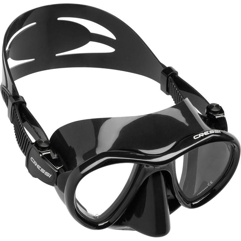 Adult Free Diving Photographer Low Volume Mask with Silicone Skirt ...